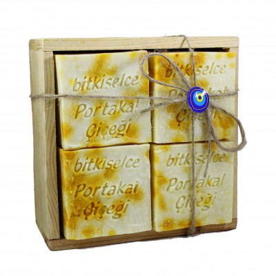 Bitkiselce Doğal Portakal Çiçeği Sabunu - Doğal ve El Yapımı 8 Adet (950 gr.)